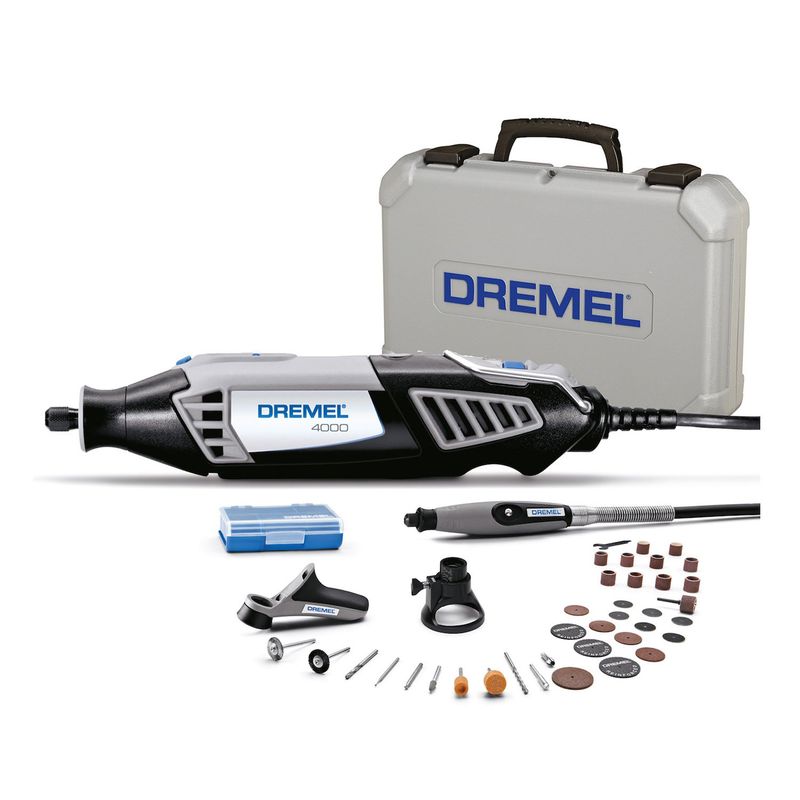 DREMEL - Multipropósito Dremel 4000 + 36 Accesorios + 3 Acoples