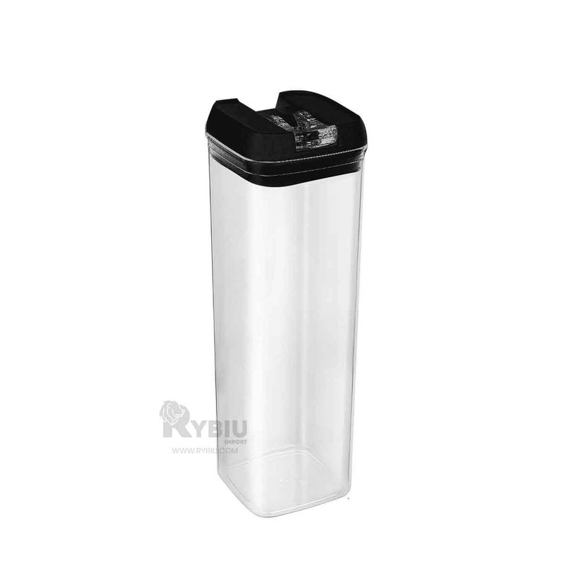 RYBIU IMPORT - Frasco Elegante Frasco de 1900ml Negro Y+Regalo Stickers