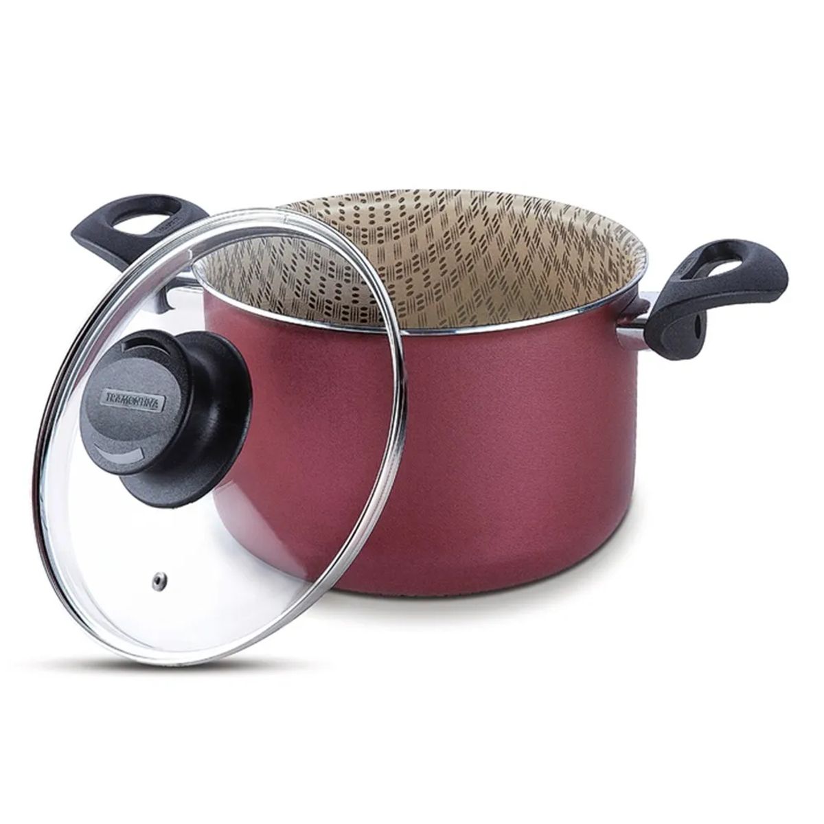 TRAMONTINA - Olla N° 24 Paris Guinda Aluminio 4.90L - 75116079