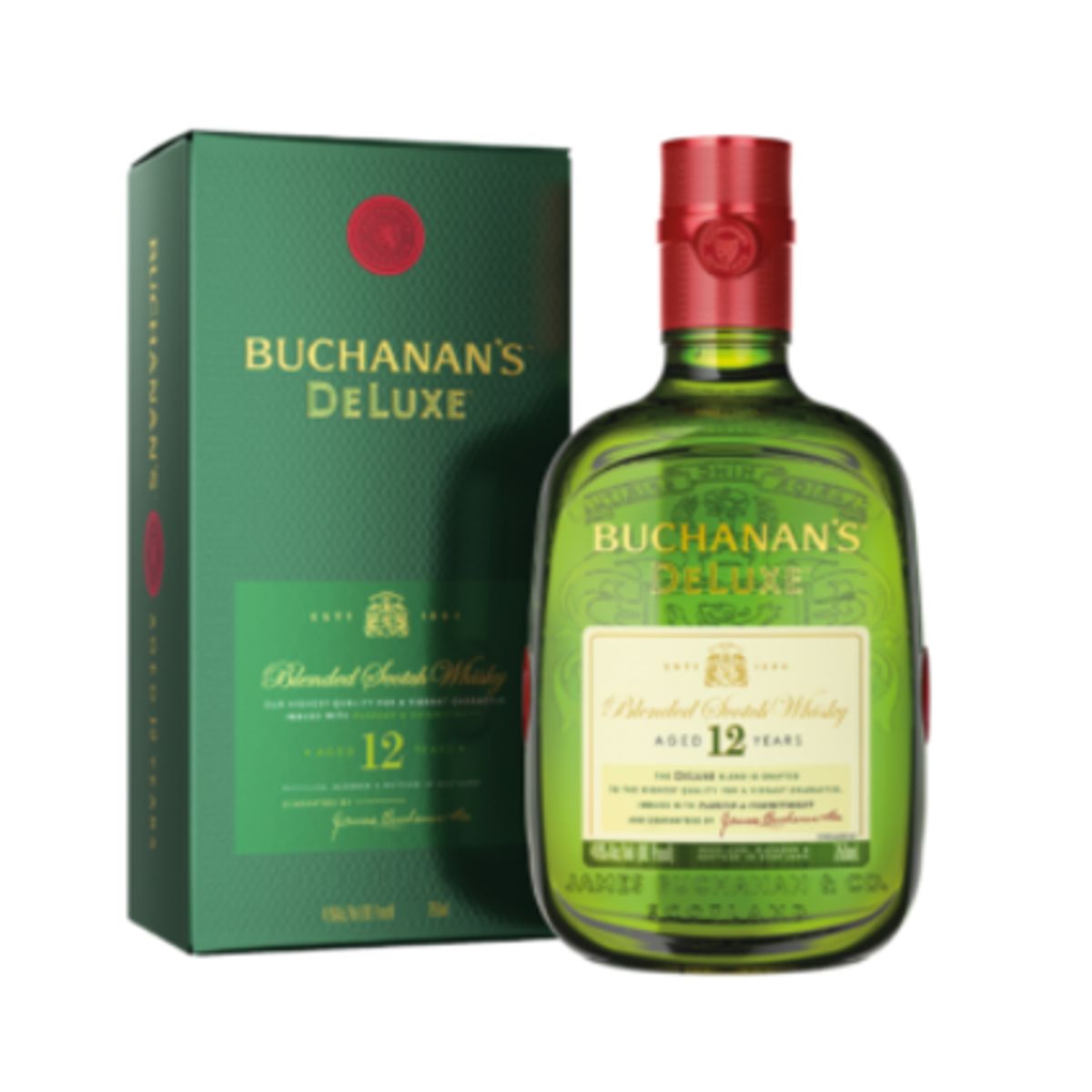 BUCHANANS - Whisky BUCHANANS DeLuxe 12 años 750ml