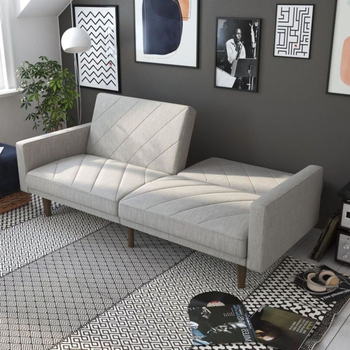 GENERICO - Sofá Reclinable Mariza 3 Cuerpos - Beige