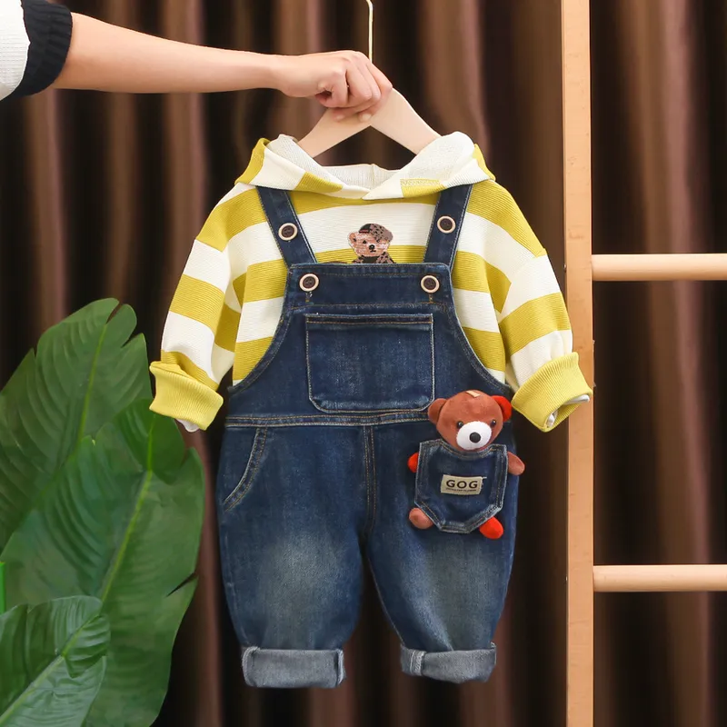 GENERICO - ROPA PARA NIÑO DE OSITOS - OVEROLL Y POLERA