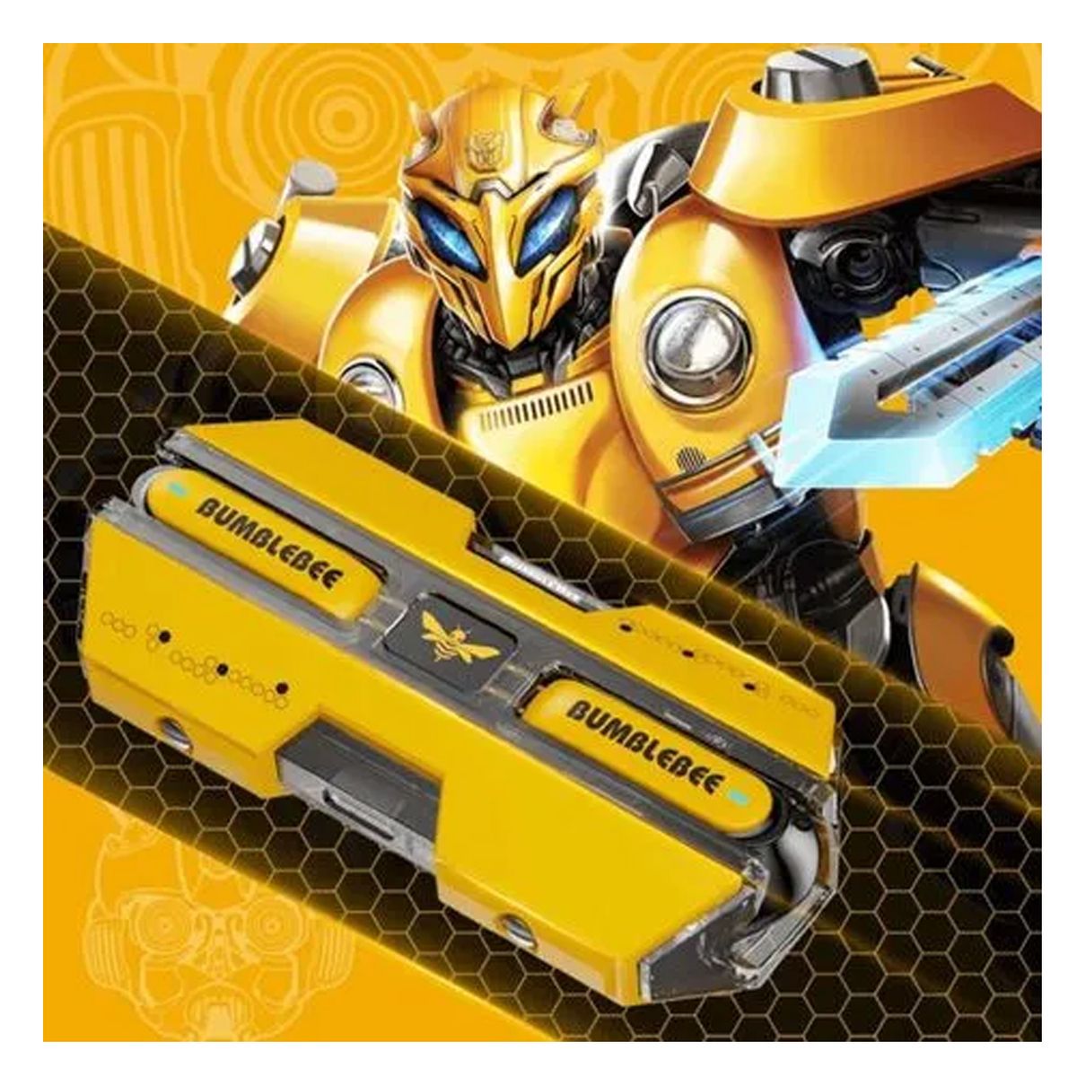 TRANSFORMERS - Audífonos inalámbricos Transformers TF‑T01 Amarillo Bluetooth 5.0