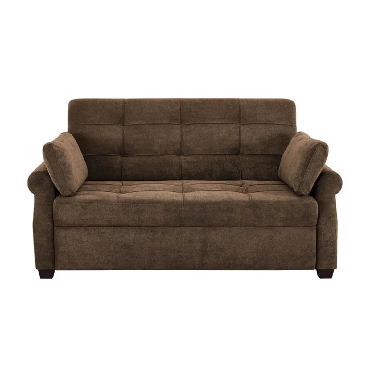 GENERICO - Sofá Cama Lineal Duquesa 1.5 Plz - Marrón