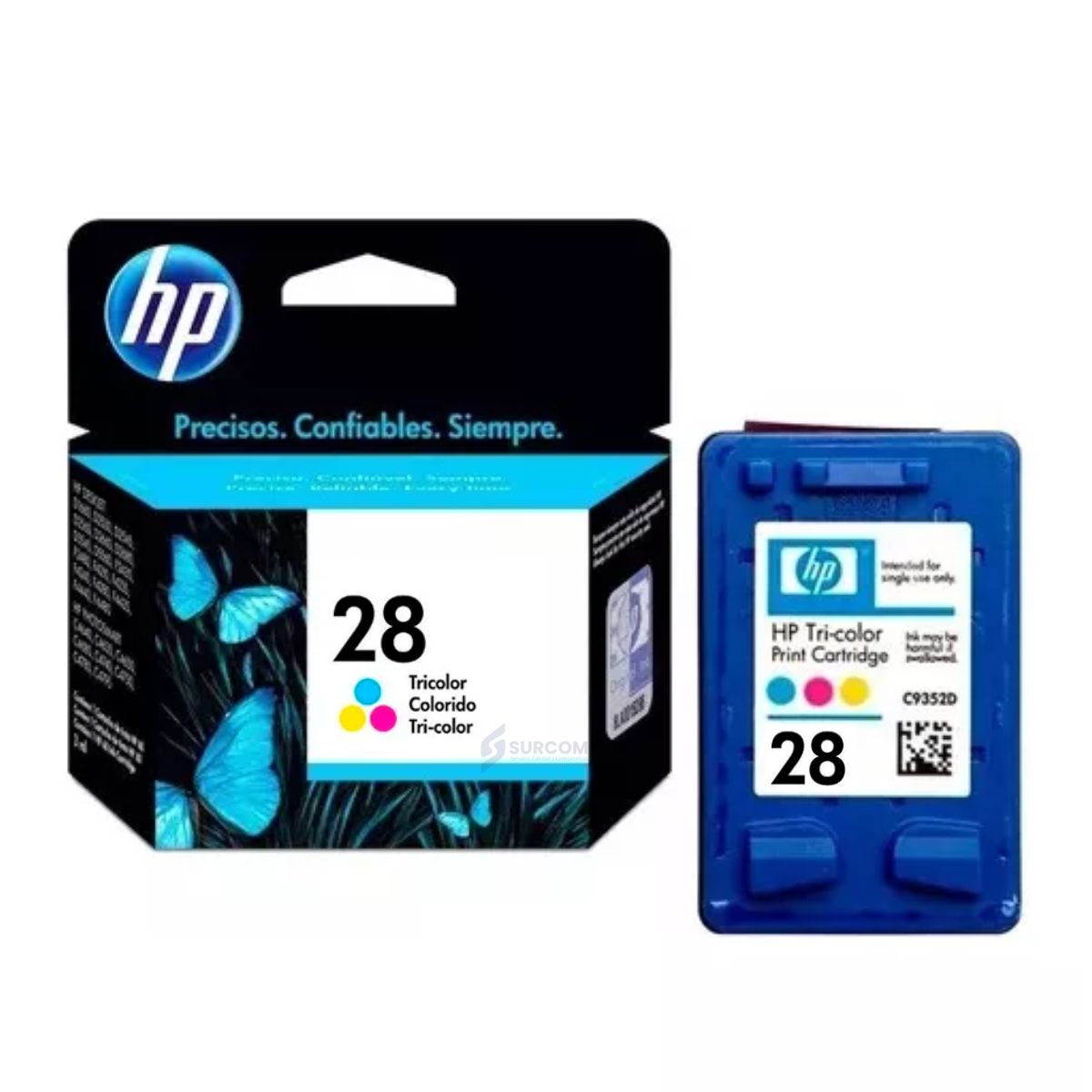 HP - Cartucho de Tinta HP 28 Tricolor Original