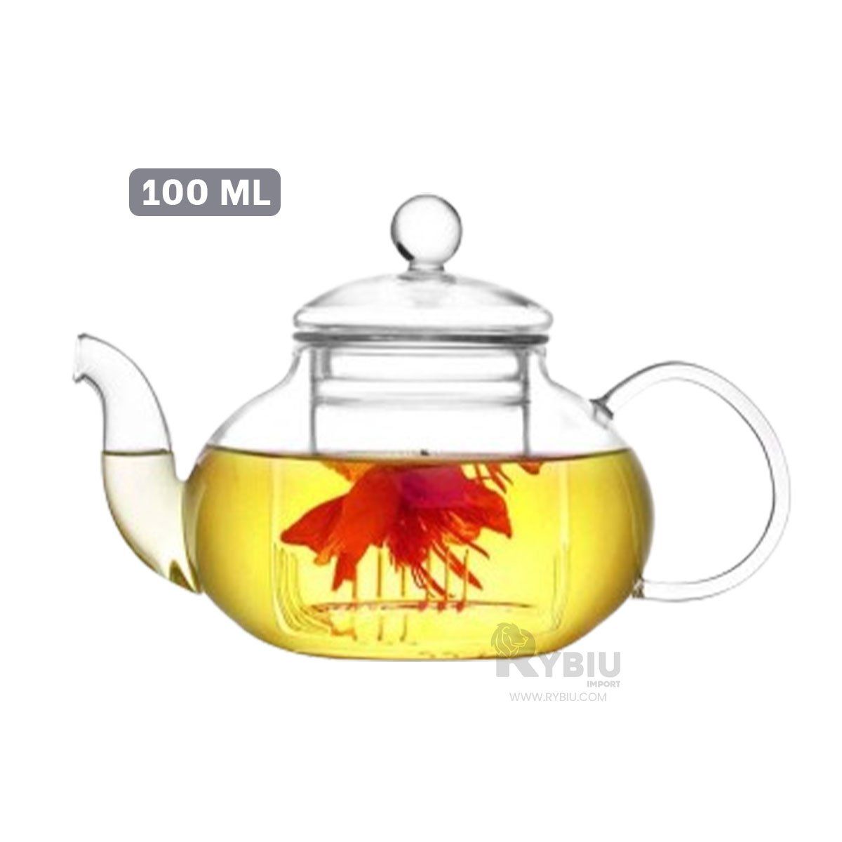 GENERICO - Caldera Liviana de 100ML Transparente Y+Envoltorio de Regalo