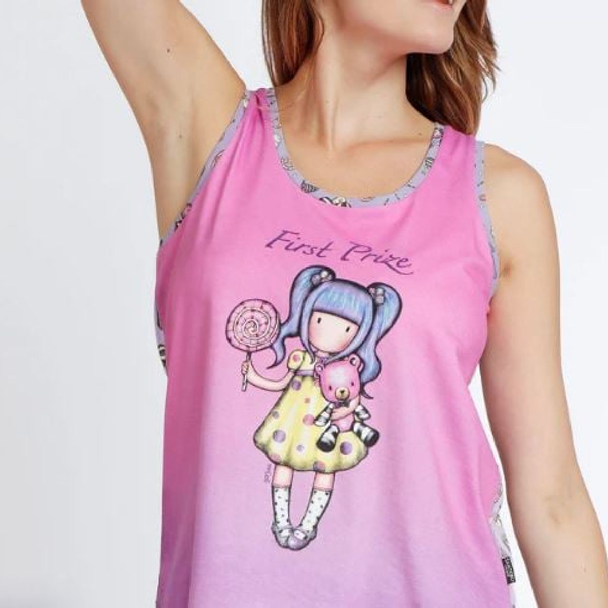 GENERICO - PIJAMA SIN MANGAS FIRST PRIZE