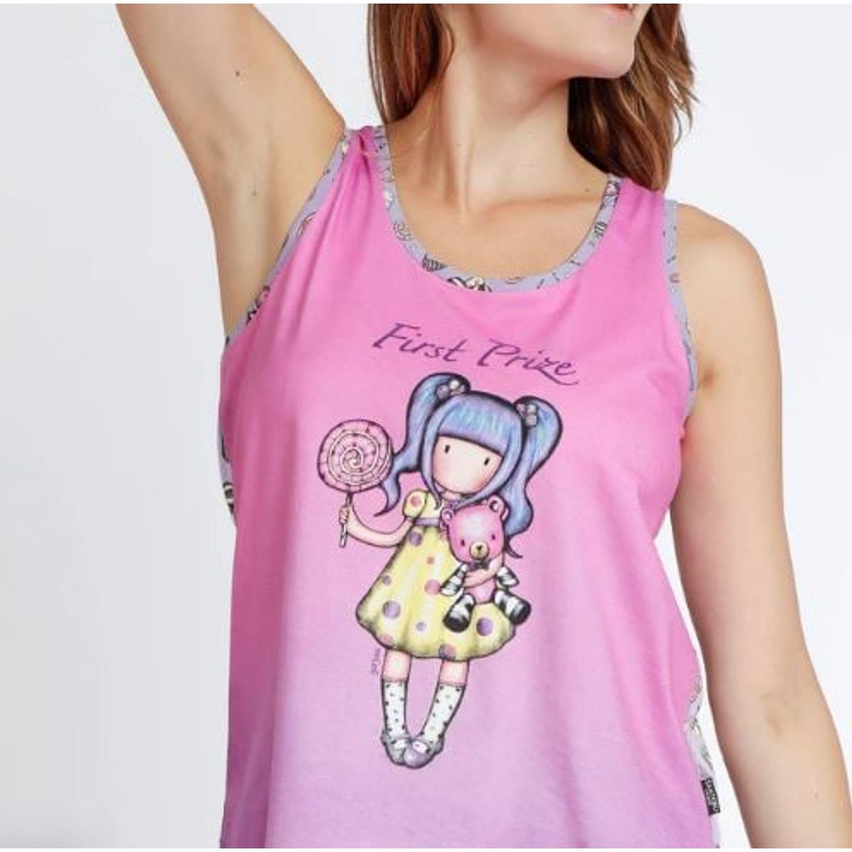 GENERICO - PIJAMA SIN MANGAS FIRST PRIZE