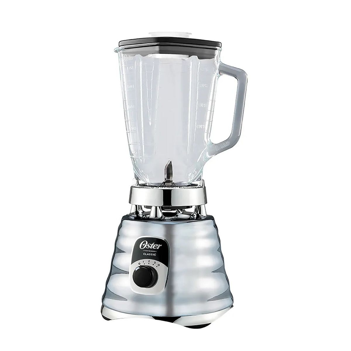 OSTER - Licuadora Oster  BLST4655 cromada 3 velocidades con perilla ergonómica