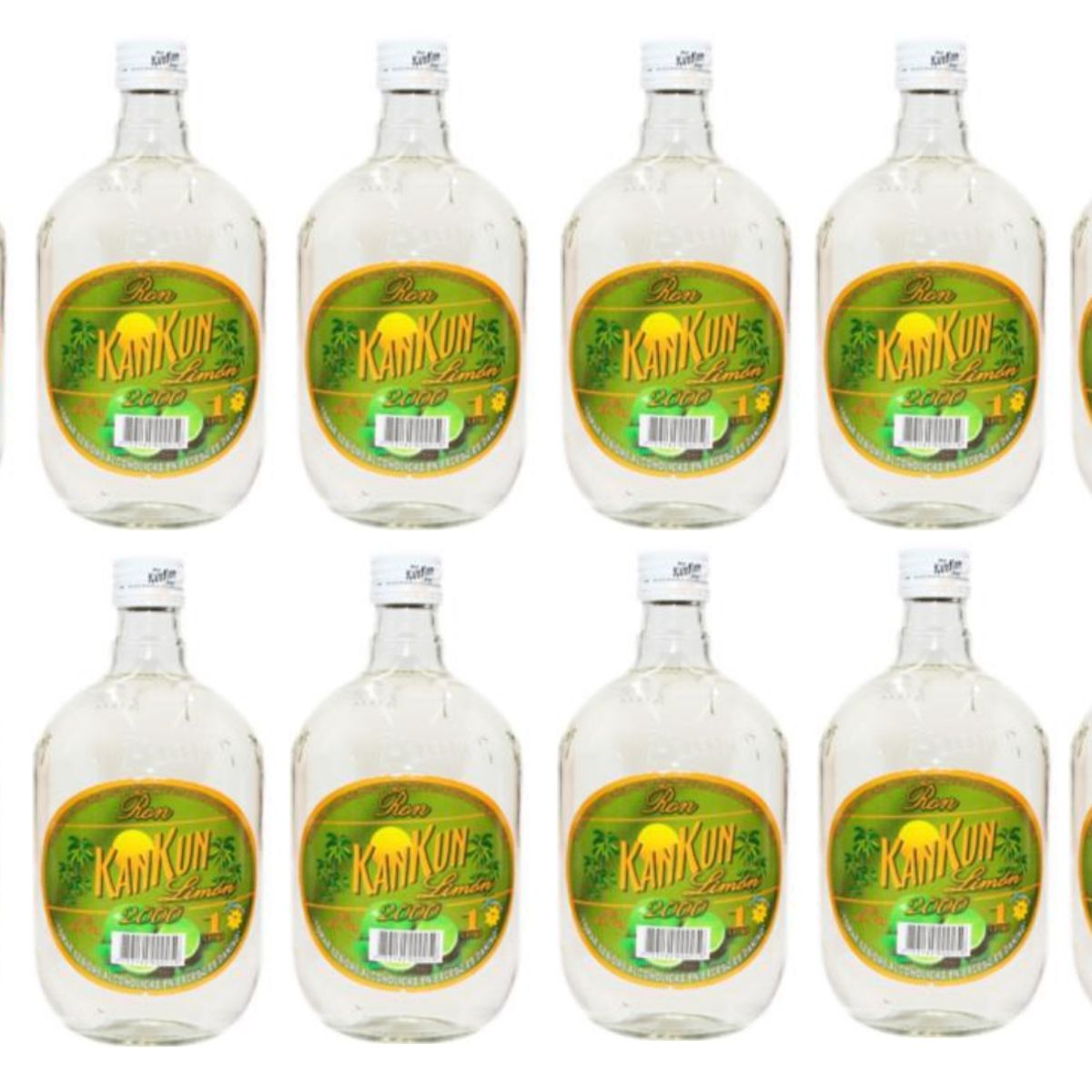 GENERICO - Ron KANKUN Limón 1L - 12 UND