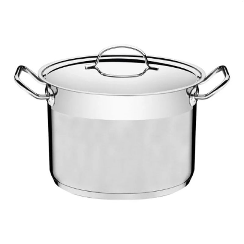 TRAMONTINA - Olla Alta N° 24 Profesional Acero Inoxidable 7.80L - 10116317