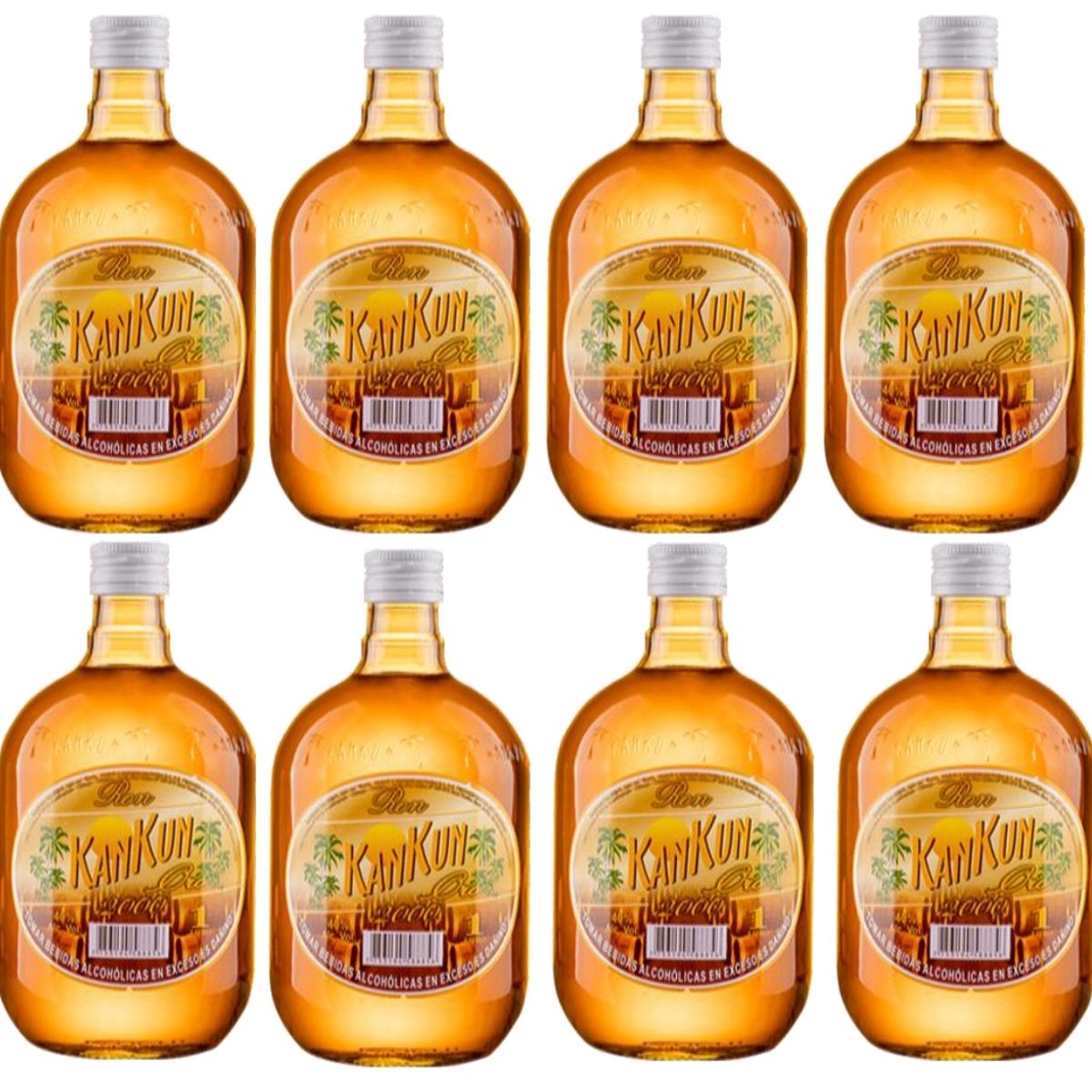 GENERICO - Ron KANKUN Oro 1L - 12 UND