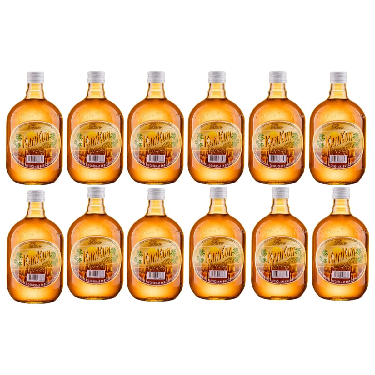 GENERICO - Ron KANKUN Oro 1L - 12 UND