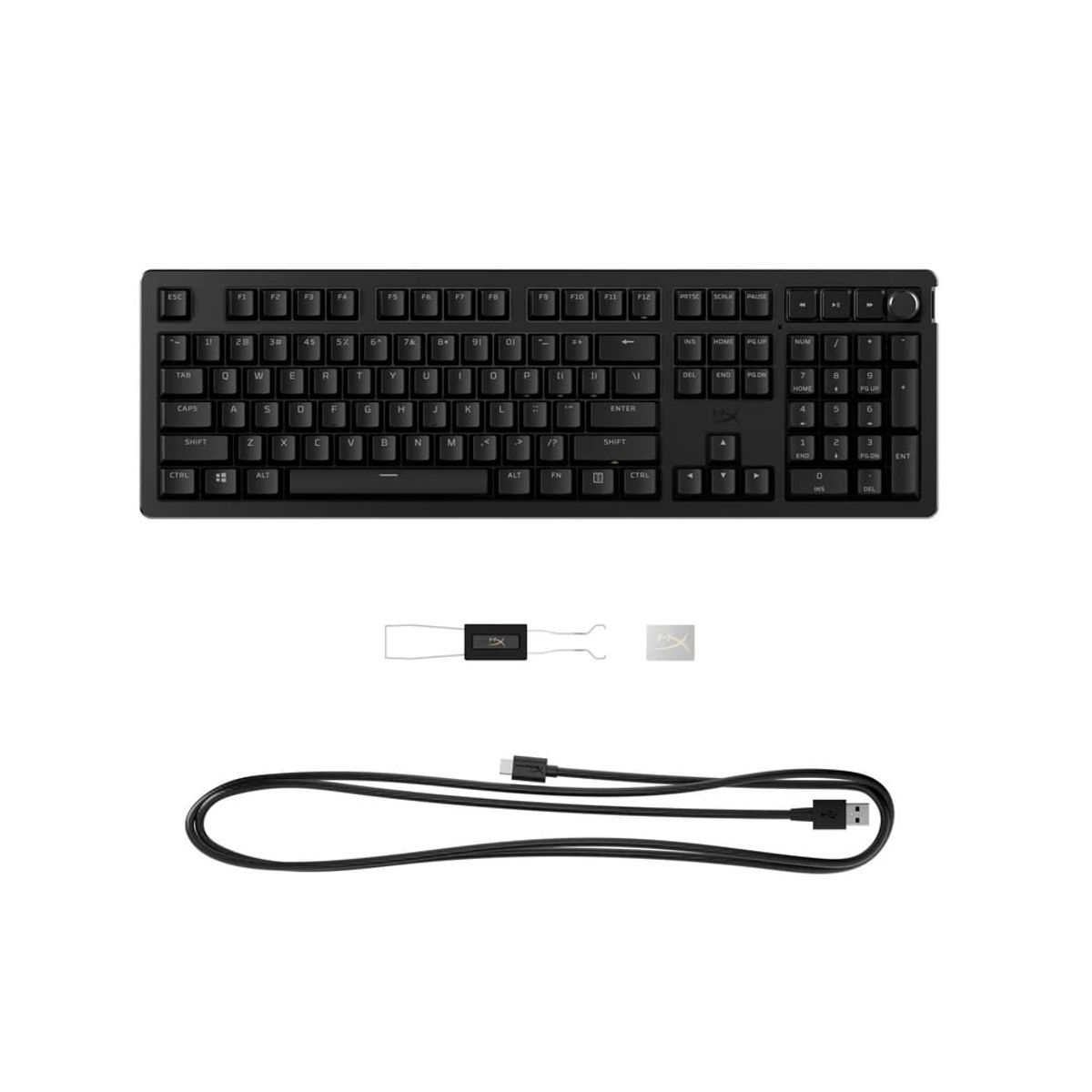HYPERX - Teclado Gamer HyperX Alloy Rise RGB Mecanico Español Negro 7G7A3AA#ABM