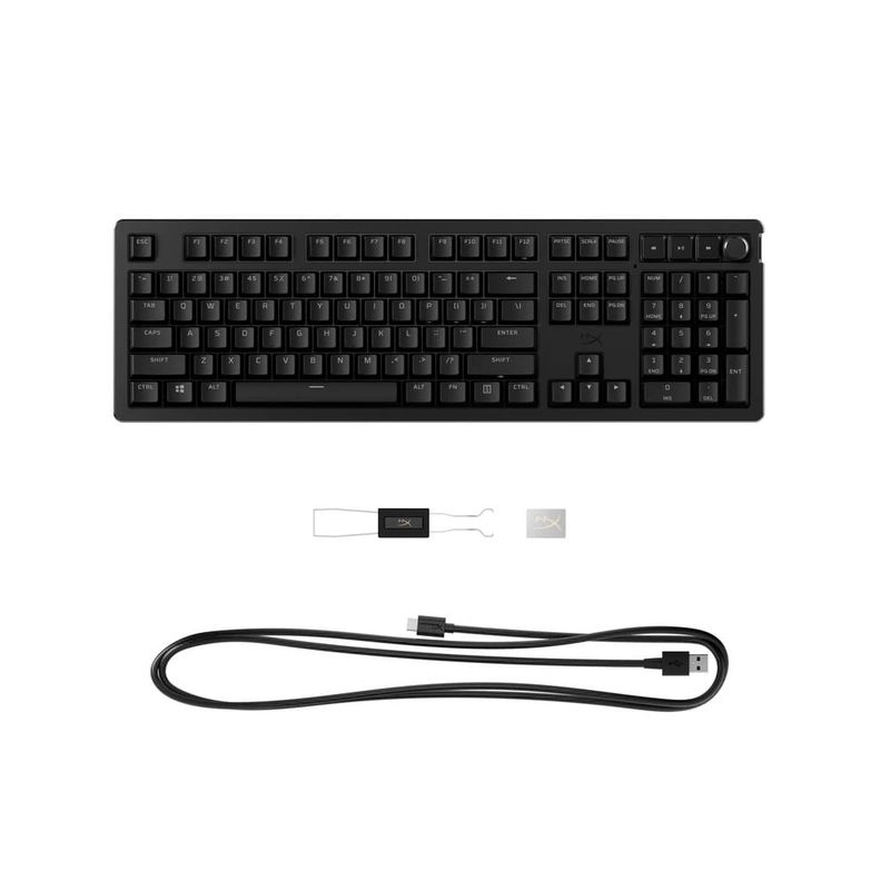 HYPERX - Teclado Gamer HyperX Alloy Rise RGB Mecanico Español Negro 7G7A3AA#ABM