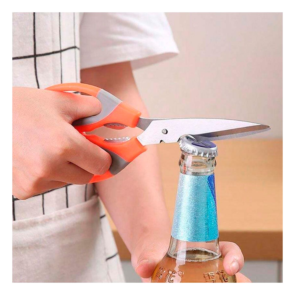 RYBIU IMPORT - Abridor Excelente de Color Naranja Y+Post-it Adhesivos