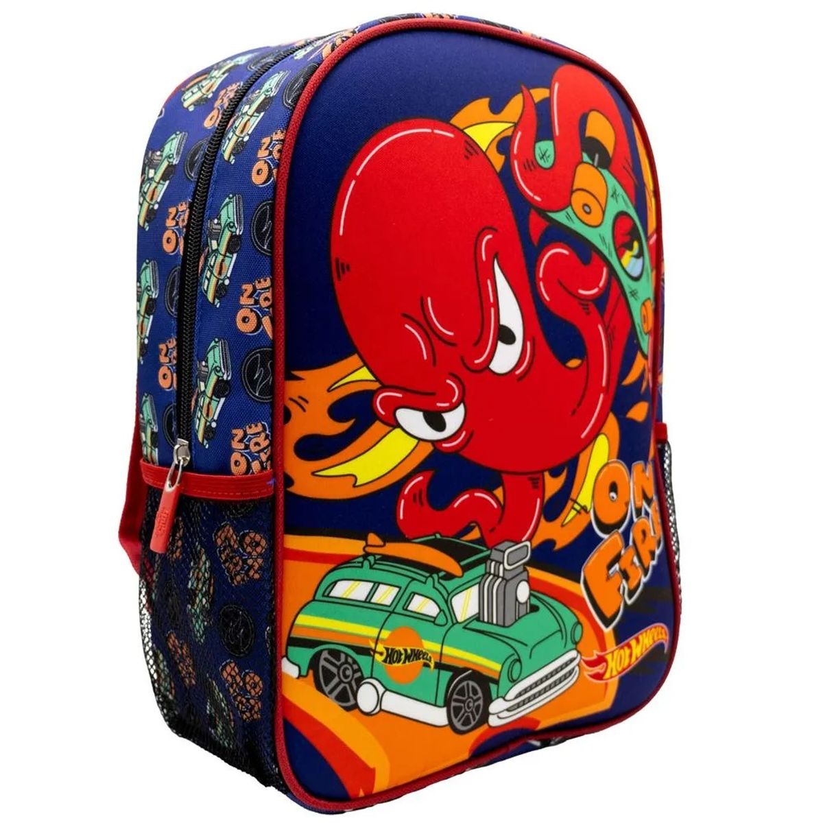 SCOOL - MOCHILA SCOOL HOTWHEELS