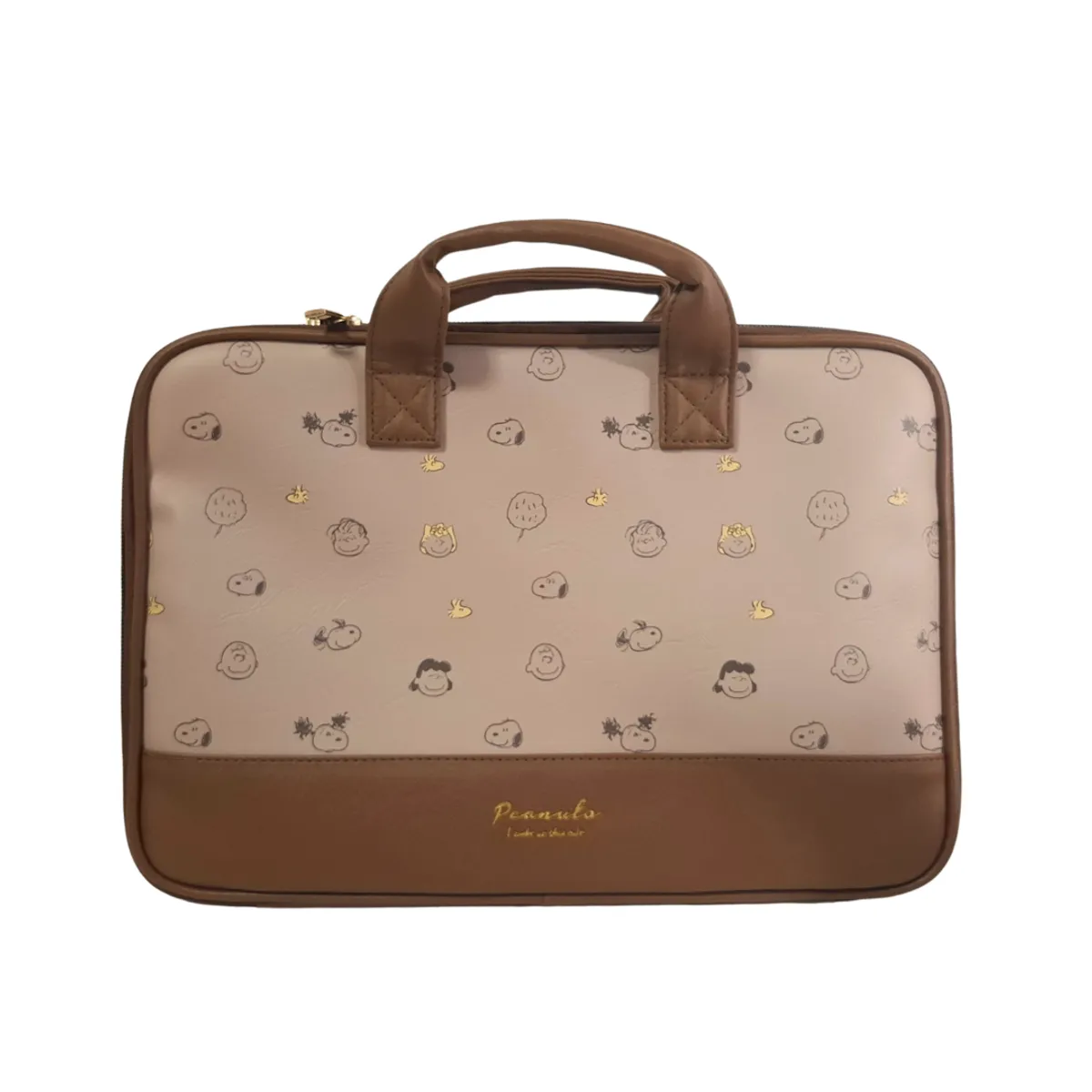 SNOOPY - SNOOPY FUNDA MALETÍN PARA LAPTOP CON CORREA