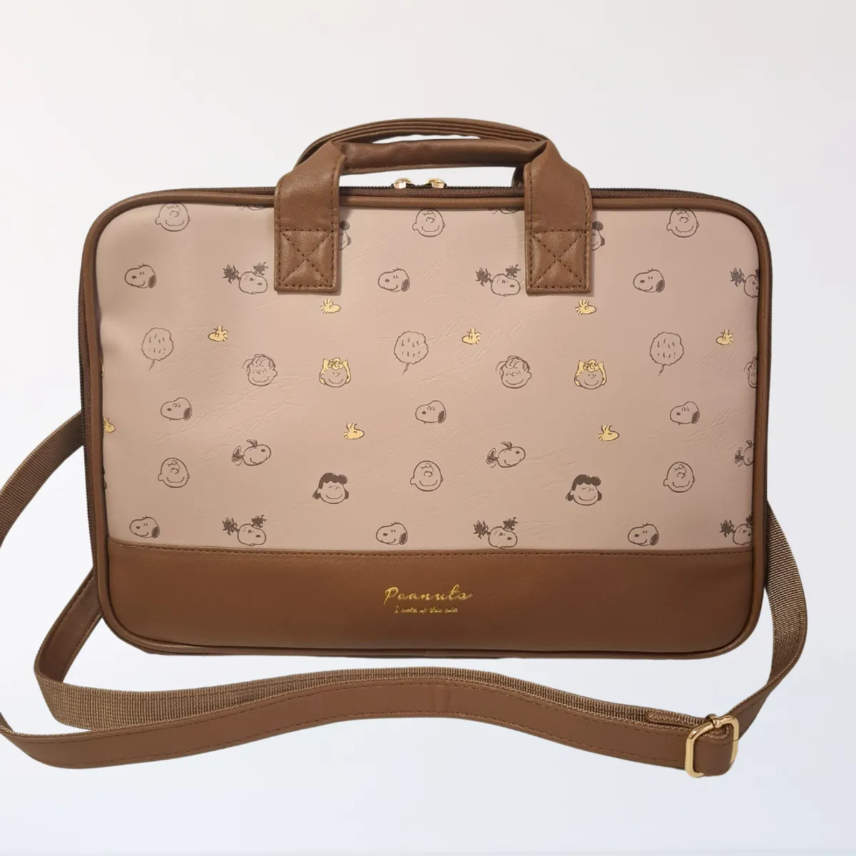 SNOOPY - SNOOPY FUNDA MALETÍN PARA LAPTOP CON CORREA