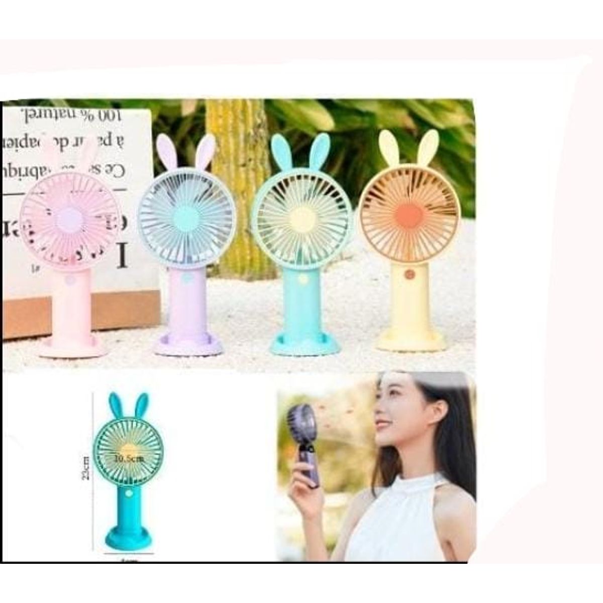 GENERICO - Mini ventilador portátil cartera usb