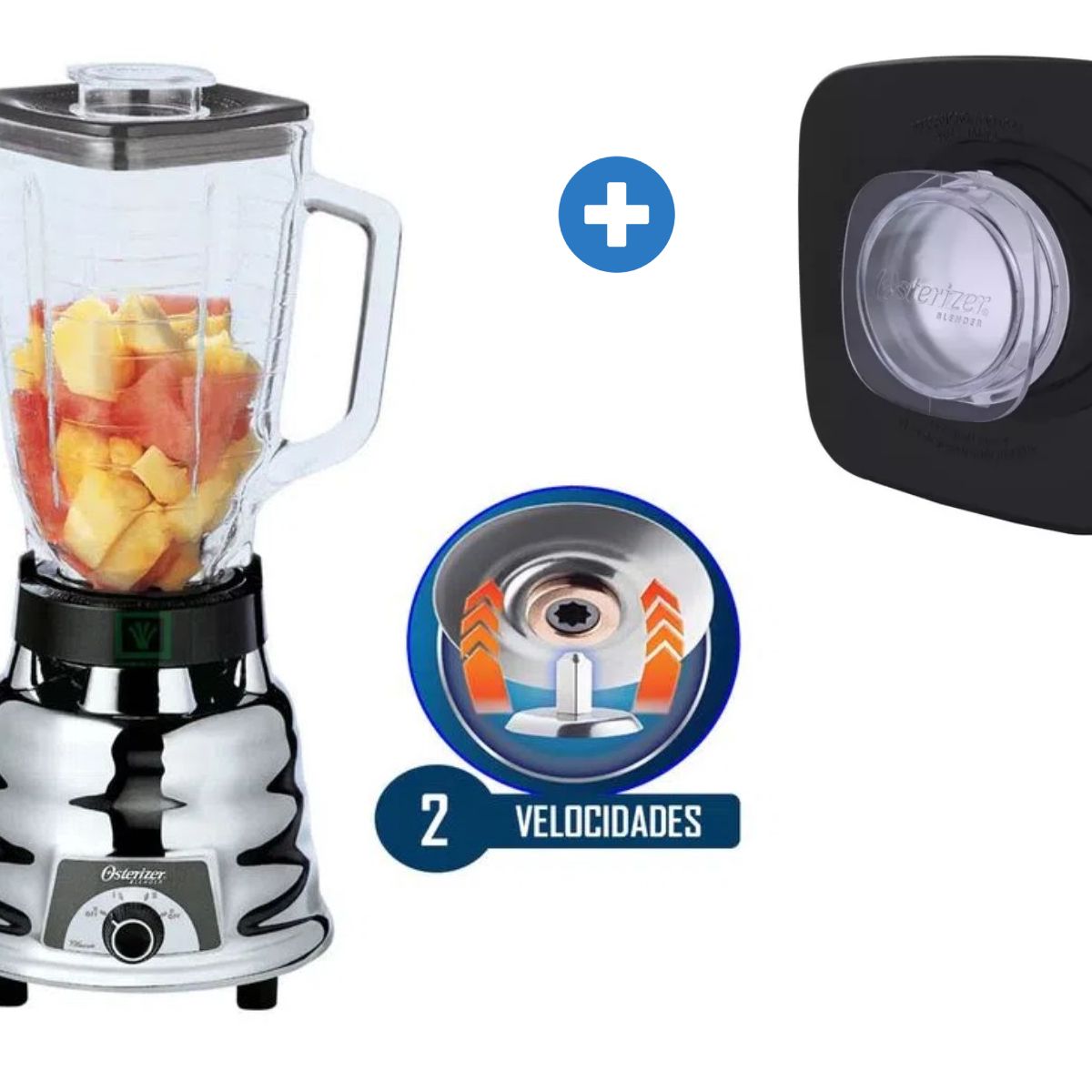OSTER - LICUADORA OSTER CLASICA 2 VELOCIDADES 250-22