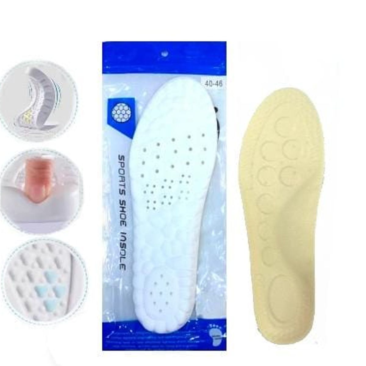 GENERICO - plantillas transpirables y amortiguadoras