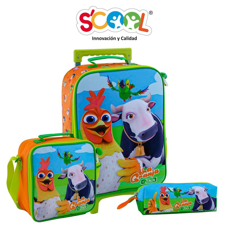 SCOOL - Scool - Set Kombat Maleta MED Eva 3D Granja de Zenón