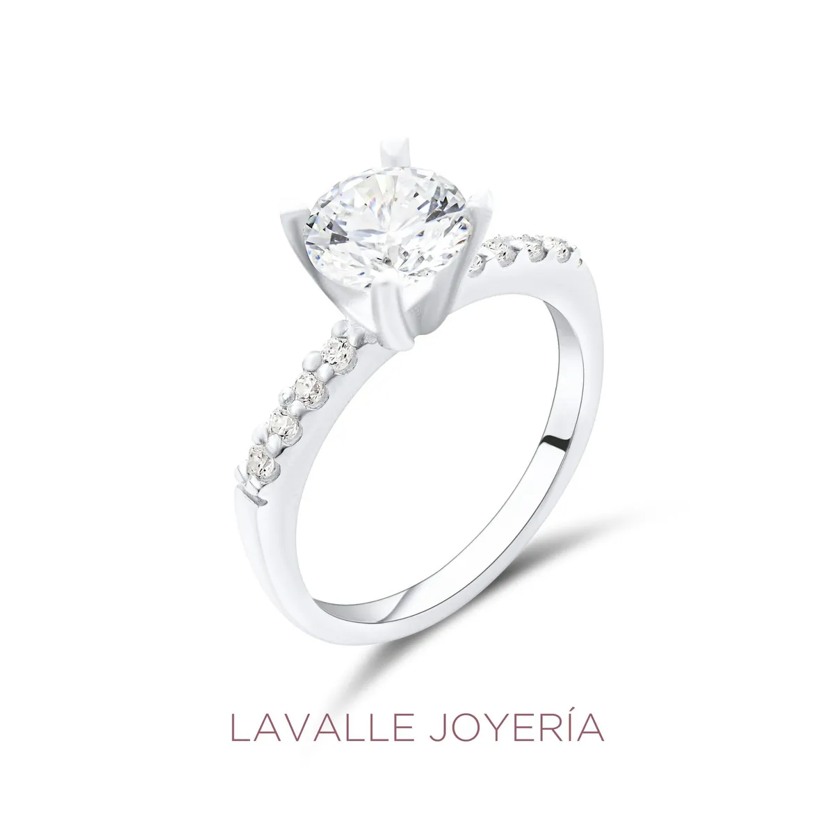 OEM - Anillo Promesa en Plata 950 Lavalle Joyeria