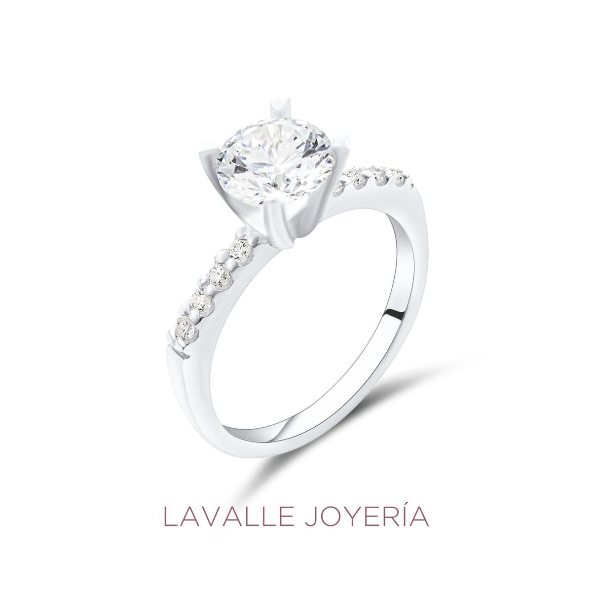 OEM - Anillo Promesa en Plata 950 Lavalle Joyeria