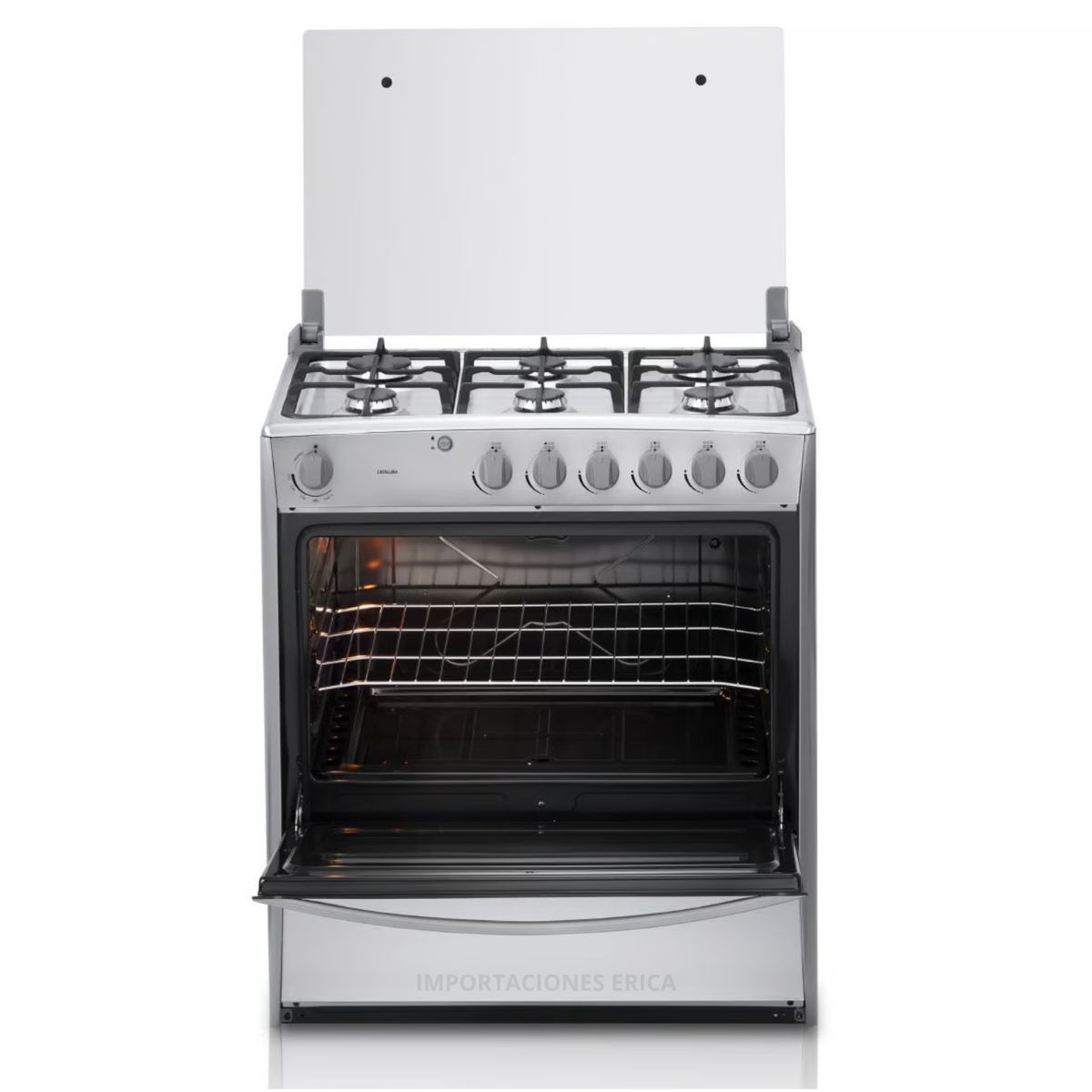 INDURAMA - Cocina Indurama a Gas 6 hornillas croma Cataluña