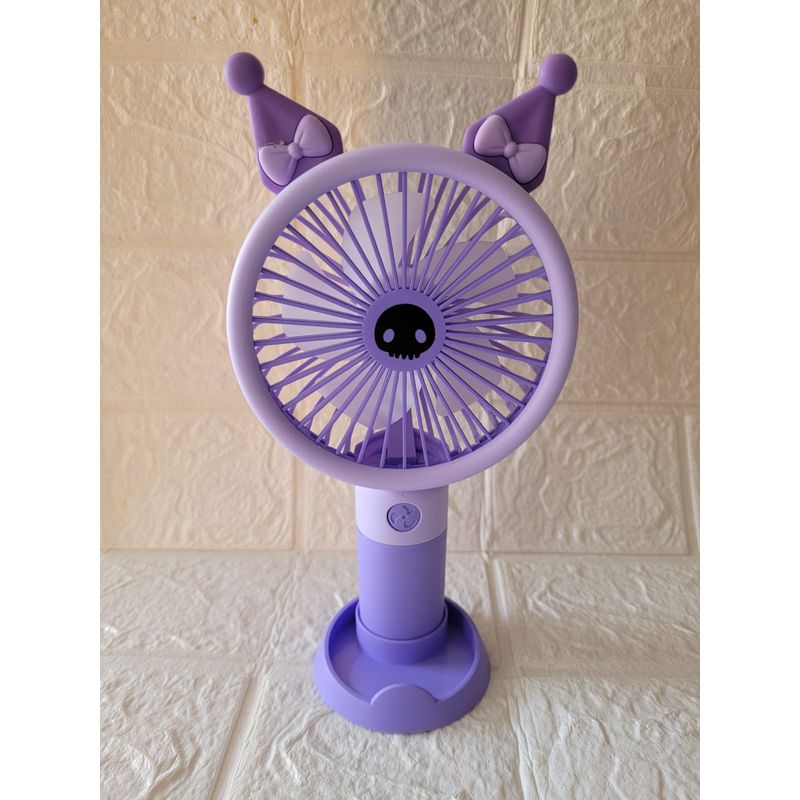 GENERICO - VENTILADOR RECARGABLE KUROMY - LILA
