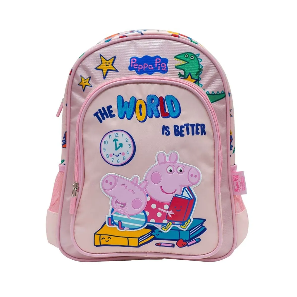 CHILDRENS CLUB - Set de Mochila escolar x3 piezas -  Peppa Pig
