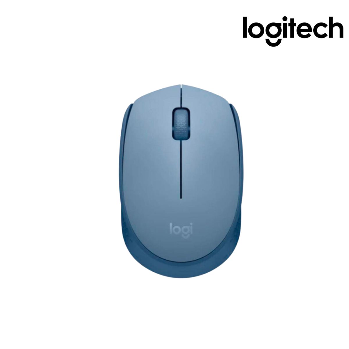 LOGITECH - MOUSE LOGITECH M170 WIRELESS BLUE GRAY