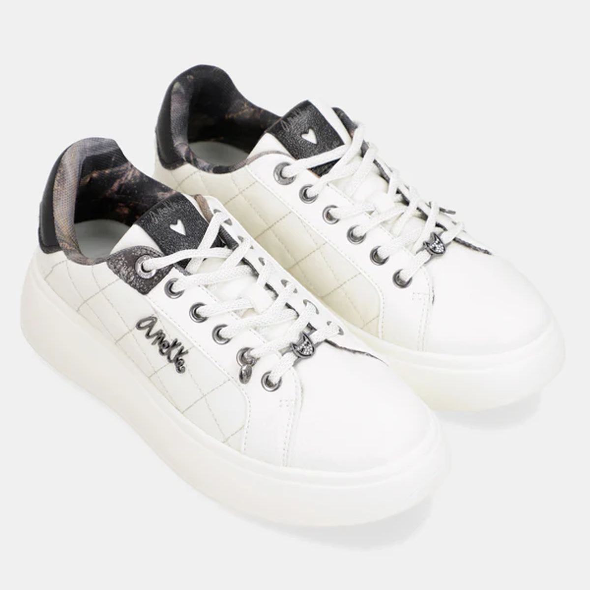 GENERICO - Zapatillas Blancas Casual -Anekke
