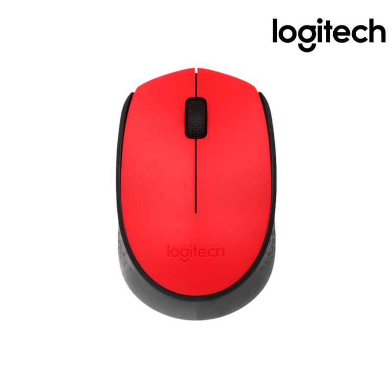 LOGITECH - MOUSE LOGITECH M170 WIRELESS RED