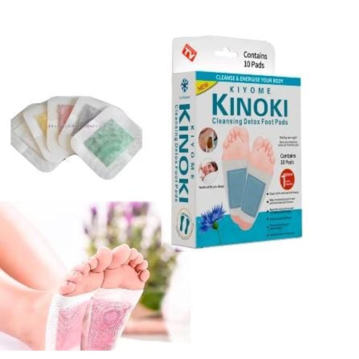 GENERICO - 30 parches kinoki versión mejorada detox