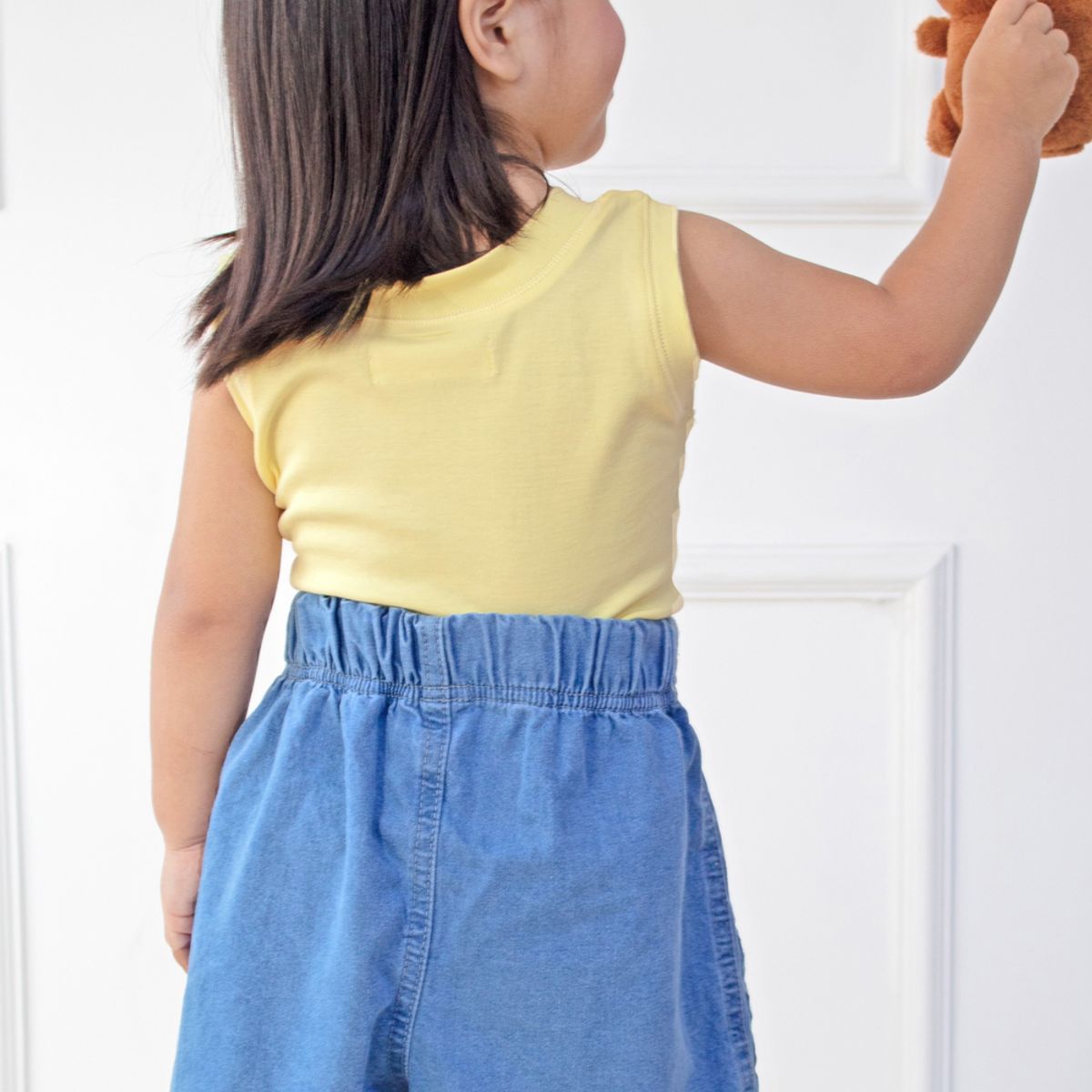 KIDS MASHMELO - SHORT PARA NIÑA CAPIBARA CORDONES KIDS MASHMELO