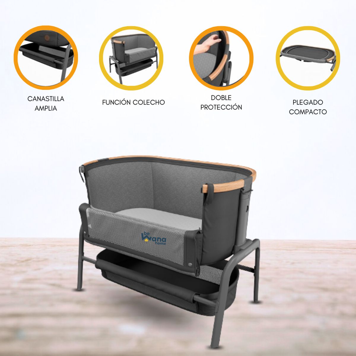 MAXI COSI - Cuna Colecho MAXI-COSI«IORA ESSENTIAL» GRAPHITE