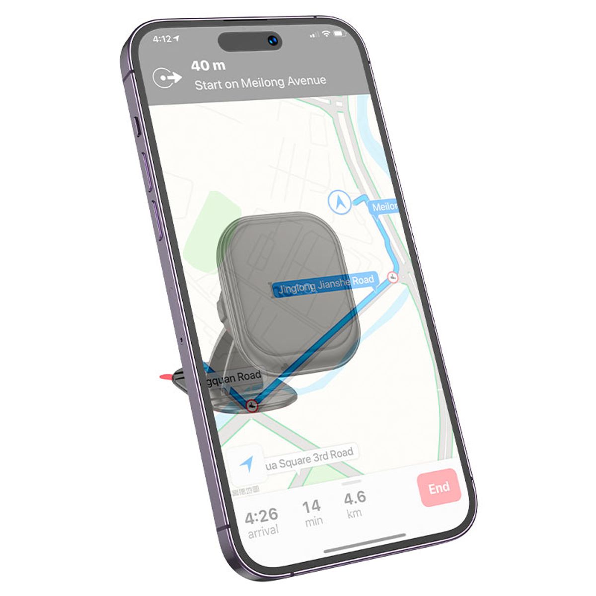 HOCO - SOPORTE MAGNETICO PARA CELULAR PARA AUTO HOCO H30