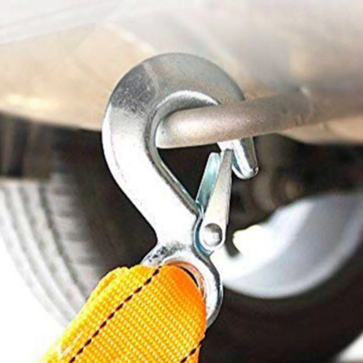 GENERICO - Faja de Remolque 5 Toneladas Gancho de Acero