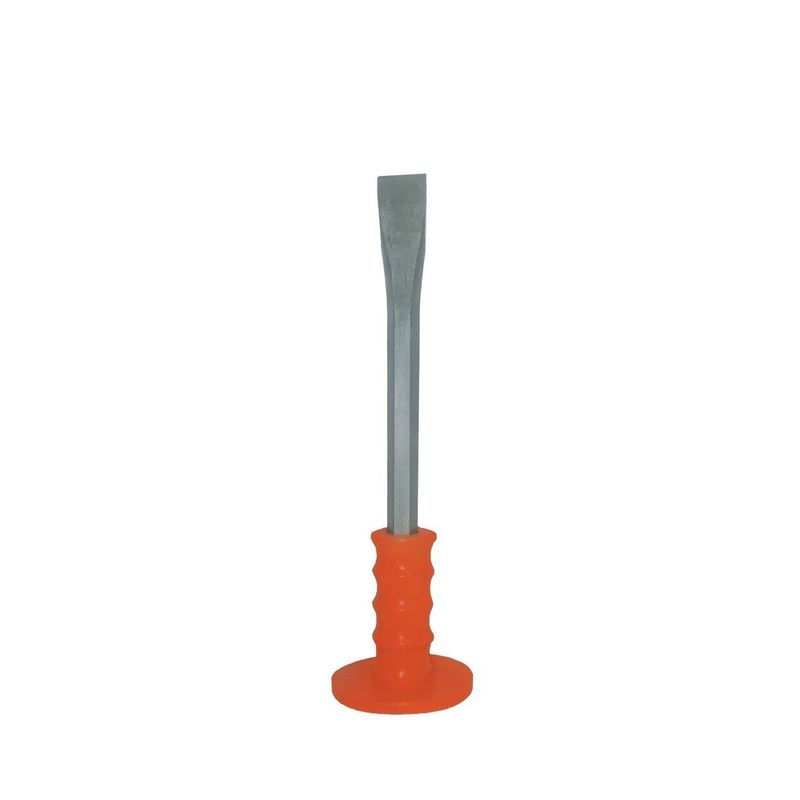ASAKI - Cincel de Acero Plano 3, 4″ x 12″  300mm con Protección