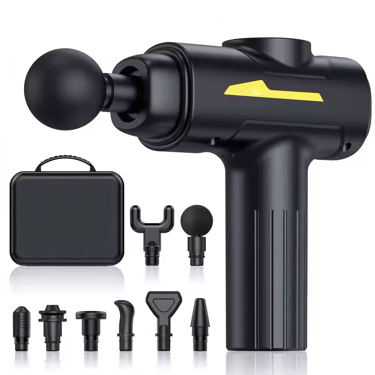 VICTORIA - Masajeador Profesional de Tejido Profundo - 8 Accesorios, 55 Watts