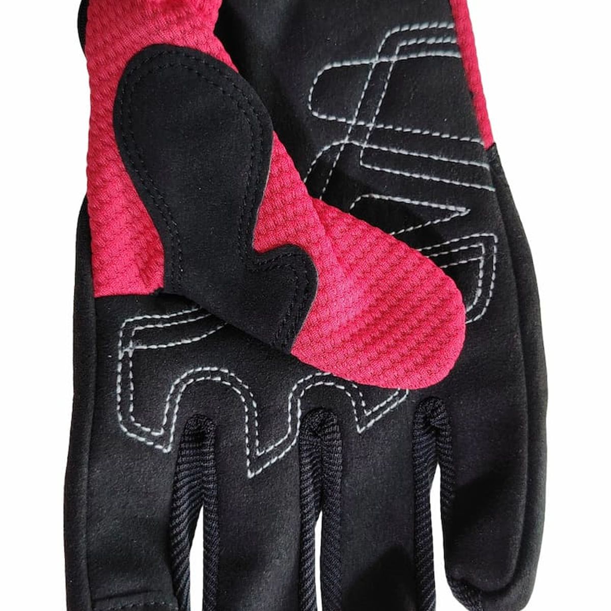 GENERICO - GUANTES MADMOTOR ROJO TALLA M