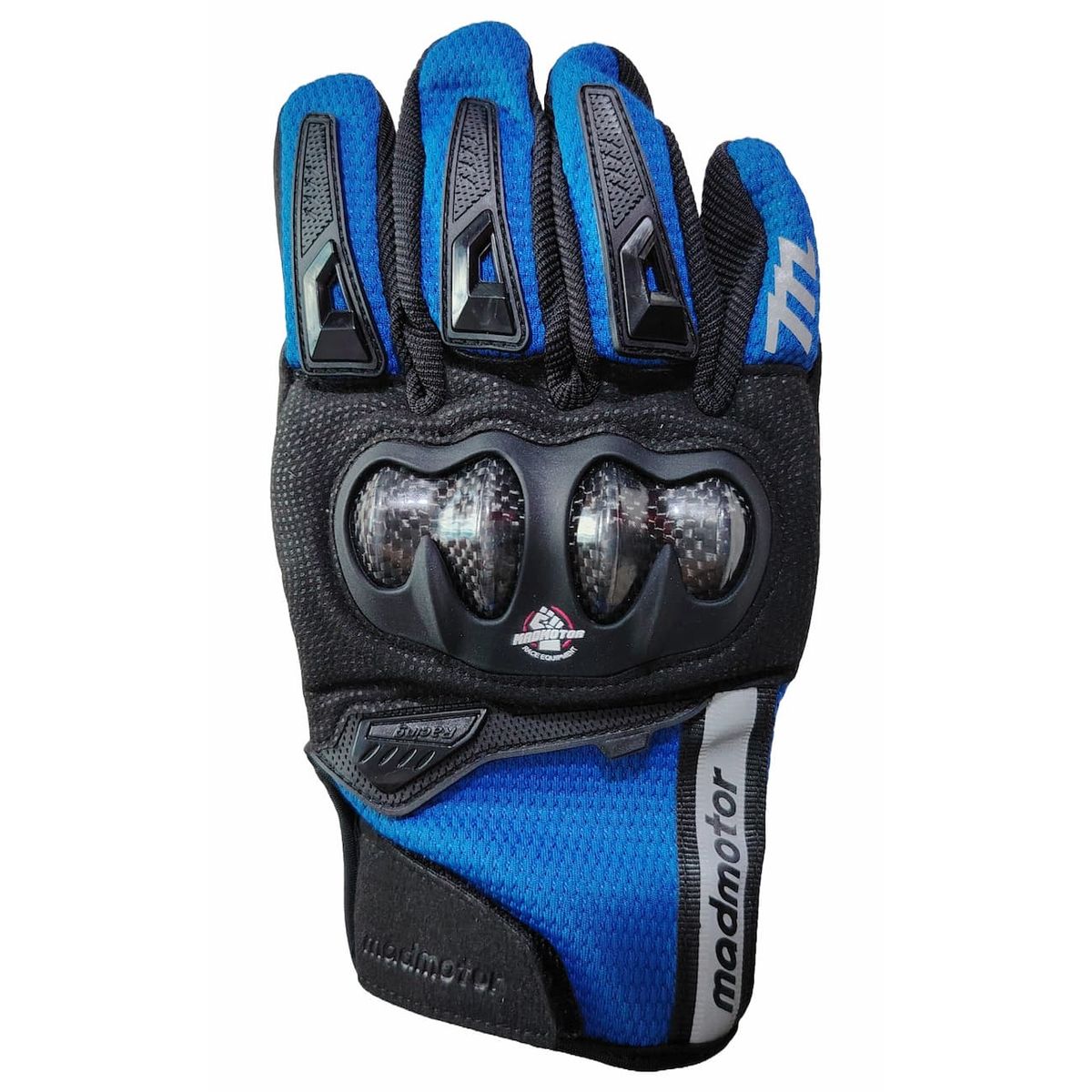 GENERICO - GUANTES MADMOTOR AZUL TALLA M