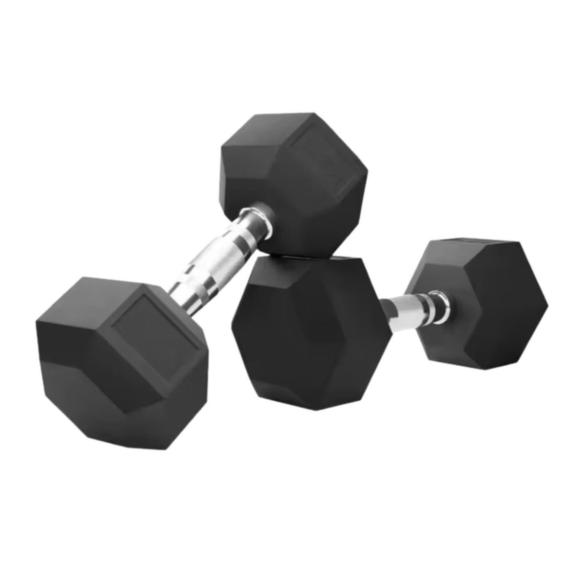 GENERICO - Mancuernas Hexagonales de 5 kg/Par Ejercicio, Fitness