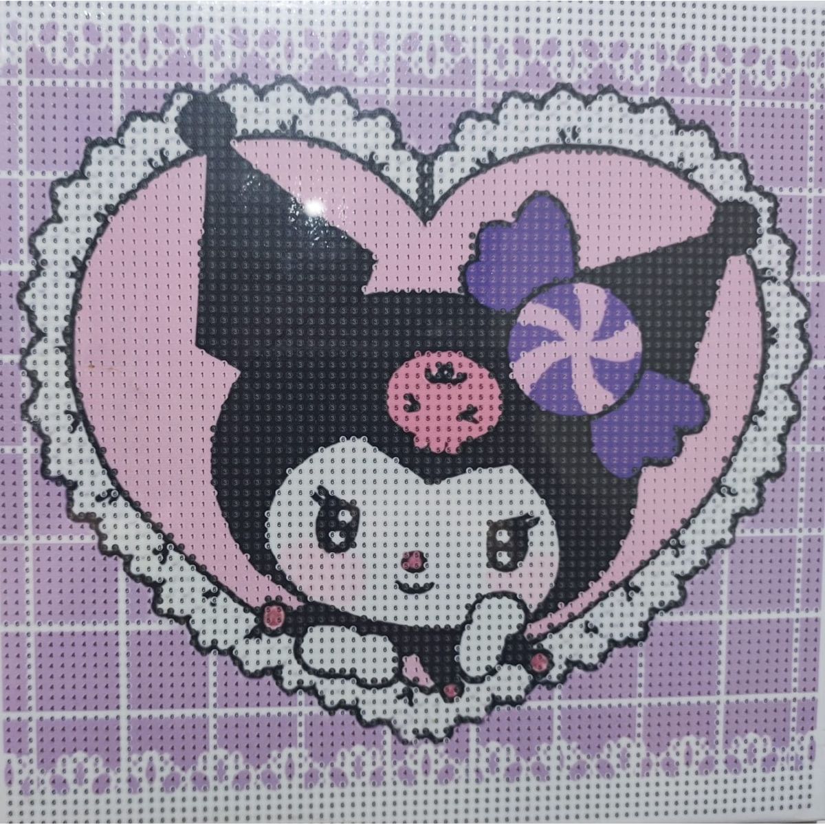 GENERICO - CUADRO DE DIAMANTES 30X30 KURO MI