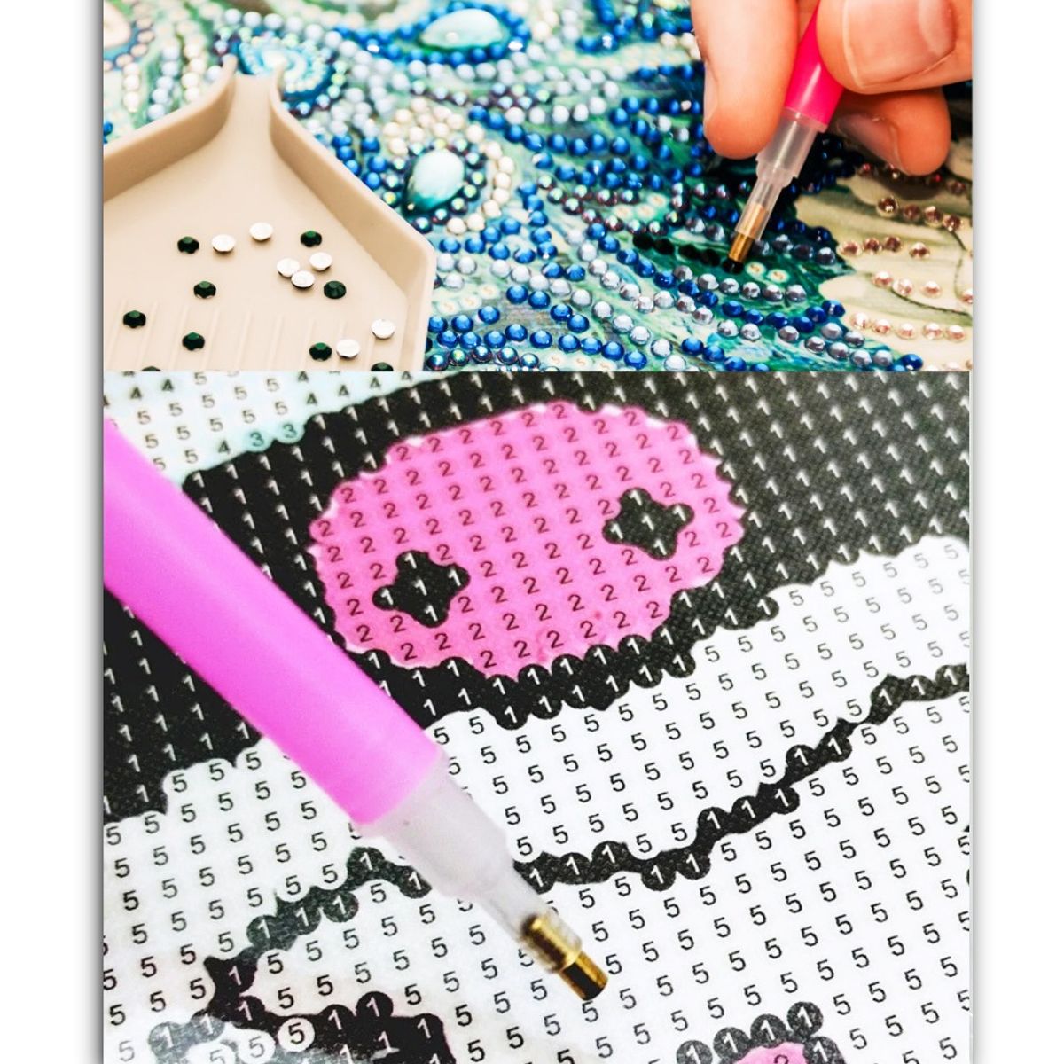 GENERICO - CUADRO DE DIAMANTES 30X40 MICKE Y