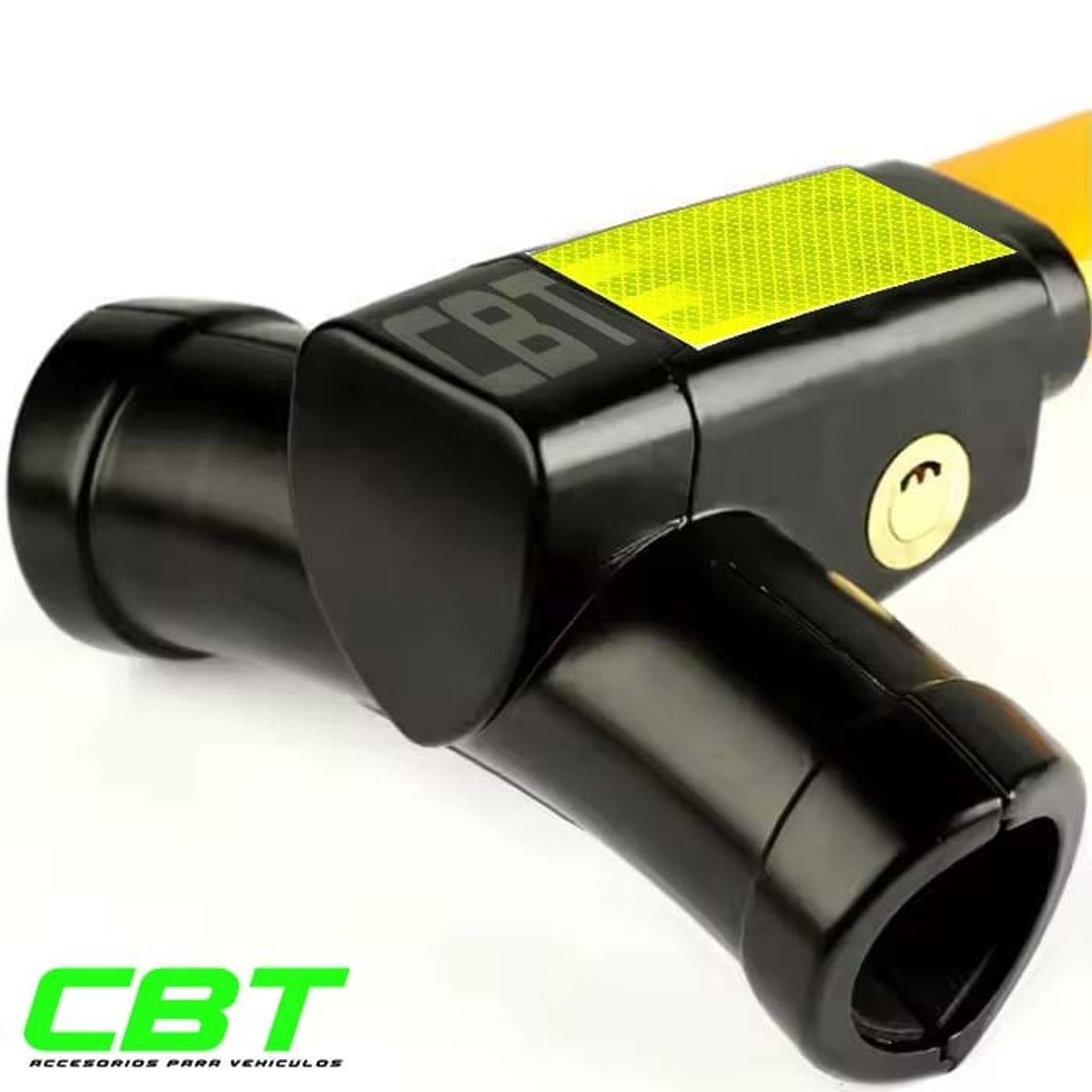 GENERICO - TRABA TIMON SEGURO DE VOLANTE BLOQUEO ANTIRROBO DE AUTOS