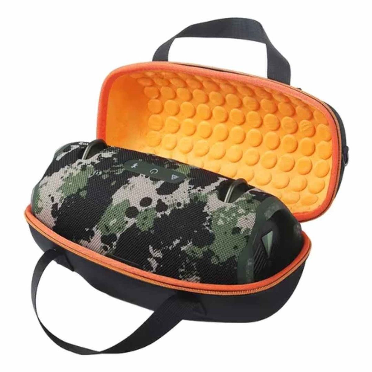 GENERICO - Estuche Case Duro Rígido para XTREME 4 Y 3 color naranja