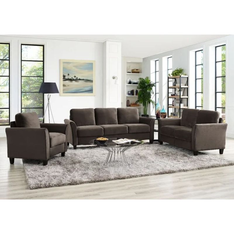 GENERICO - Juego de Sala 3-2-1 Cuerpos Londres - Chocolate